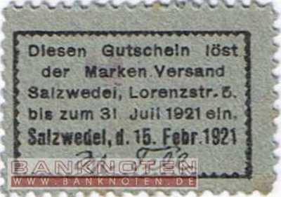 Salzwedel - 25  Pfennig (#SS1161_1a-6_AU)