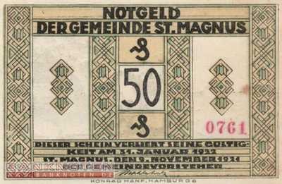 St. Magnus - 50  Pfennig (#SS1166_1-2-2_UNC)