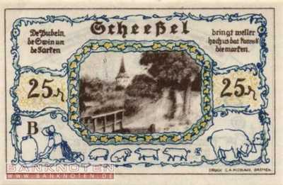 Scheeßel - 25  Pfennig (#SS1174_1a-1B_UNC)