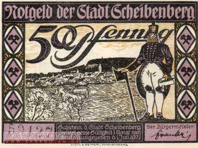 Scheibenberg - 50  Pfennig (#SS1175_1a-2_UNC)