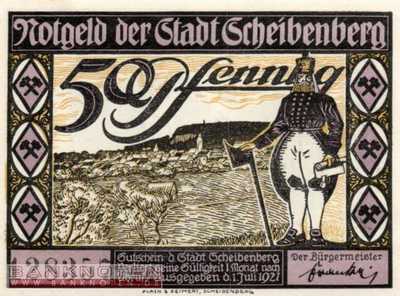 Scheibenberg - 50  Pfennig (#SS1175_1a-5_UNC)