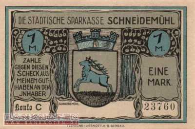 Schneidemühl - 1  Mark (#SS1191_1b-4C_AU)