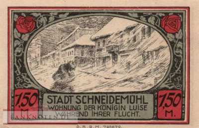Schneidemühl - 1,50  Mark (#SS1191_2b-5J_UNC)