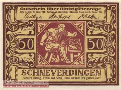 Schneverdingen - 50  Pfennig (#SS1193_1-2_UNC)