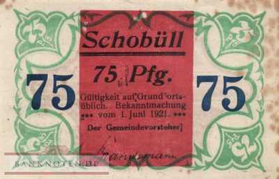 Schobüll - 75  Pfennig (#SS1194_9_VF)