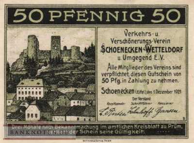 Schönecken-Wetteldorf - 50  Pfennig (#SS1198_1-2_AU)
