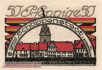 Schöppenstedt - 50  Pfennig (#SS1199_1a-5_UNC)