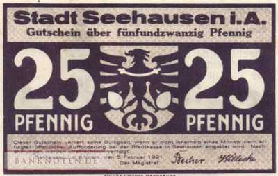 Seehausen - 25  Pfennig (#SS1215_1-2_AU)