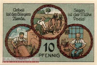 Stadtilm - 10  Pfennig (#SS1250_1-2_UNC)