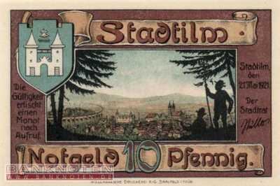 Stadtilm - 10  Pfennig (#SS1250_1-2_UNC)