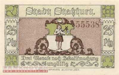 Staßfurt - 25  Pfennig (#SS1256_2a-1-3_UNC)