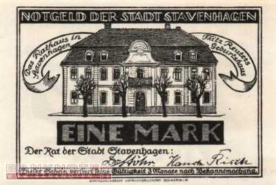 Stavenhagen - 1  Mark (#SS1257_1b-3_UNC)