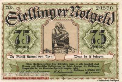 Stellingen - 75  Pfennig (#SS1265_1-2_UNC)