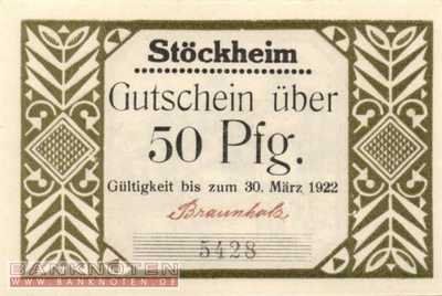 Stöckheim - 50  Pfennig (#SS1272_2-2-3_UNC)