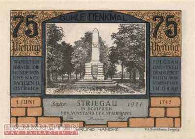 Striegau - 75  Pfennig (#SS1284_1-3-2_UNC)