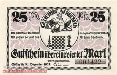 Stroebeck - 25  Pfennig (#SS1285_3-1_UNC)