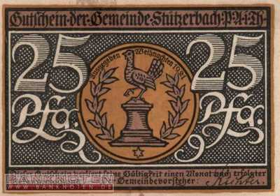 Stützerbach, Preußischer Anteil - 25  Pfennig (#SS1286_1a-3-2_UNC)