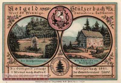 Stützerbach, Weimarischer Anteil - 50  Pfennig (#SS1287_1-1-3_UNC)