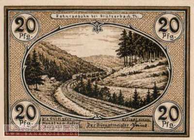 Stützerbach, Weimarischer Anteil - 20  Pfennig (#SS1287_3-2_UNC)