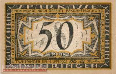 Twistringen - 50  Pfennig (#SS1349_1-2_UNC)