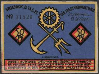 Vegesack - 50  Pfennig (#SS1359_1a-1_UNC)