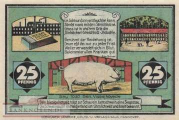 Visselhövede - 25  Pfennig (#SS1363_1a_UNC)
