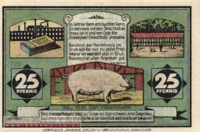 Visselhövede - 25  Pfennig (#SS1363_1b_UNC)