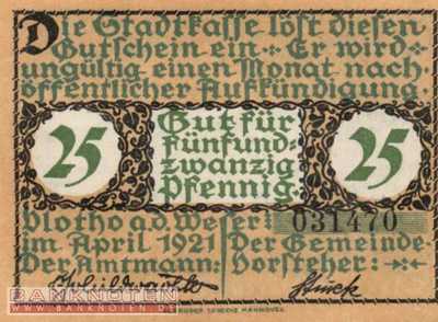 Vlotho - 25  Pfennig (#SS1366_1a-2_UNC)