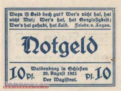 Waldenburg - 10  Pfennig (#SS1371_19-1_UNC)