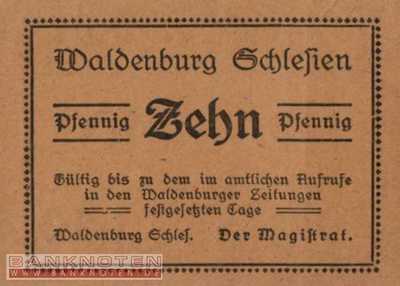 Waldenburg - 10  Pfennig (#SS1371_23-4_UNC)