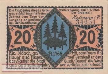 Waltershausen - 20  Pfennig (#SS1374_1-3_AU)