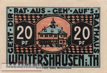 Waltershausen - 20  Pfennig (#SS1374_1-3_AU)