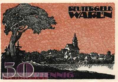 Waren - 50  Pfennig (#SS1377_1-3_UNC)