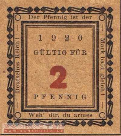 Wasserburg - 2  Pfennig (#SS1382_1-2-1_UNC)