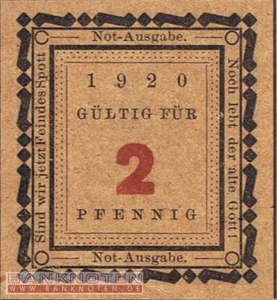Wasserburg - 2  Pfennig (#SS1382_1-2-5_UNC)