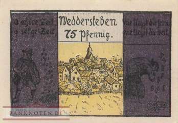 Weddersleben - 75  Pfennig (#SS1386_1-1_UNC)