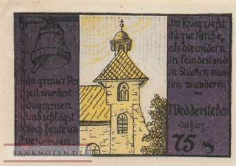 Weddersleben - 75  Pfennig (#SS1386_1-2_AU)