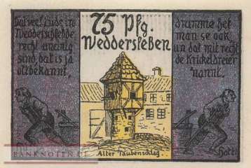 Weddersleben - 75  Pfennig (#SS1386_1-4_UNC)