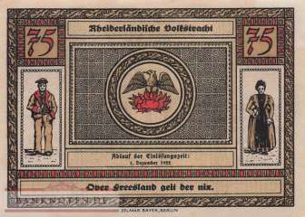 Weener - 75  Pfennig (#SS1389_1b-2_UNC)