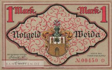 Weida - 1  Mark (#SS1391_1-4_UNC)