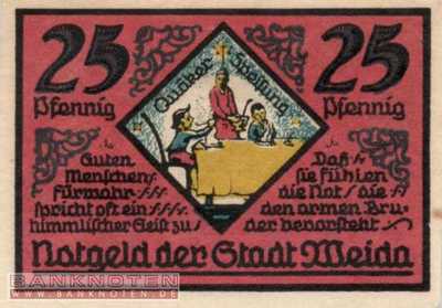 Weida - 25  Pfennig (#SS1391_2-3_UNC)