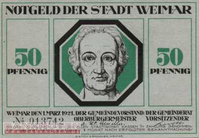 Weimar - 50  Pfennig (#SS1398_4a-6_UNC)