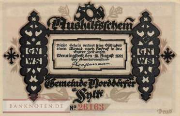 Wenningstedt - 50  Pfennig (#SS1405_1-1_UNC)