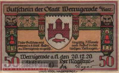 Wernigerode - 50  Pfennig (#SS1407_1a-2_AU)