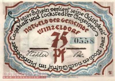 Winzeldorf - 75  Pfennig (#SS1436_1a-3-1_UNC)