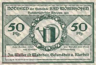 Wörishofen, Bad - 50  Pfennig (#SS1449_1-2_UNC)
