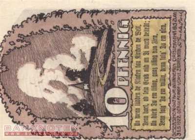 Zarrentin - 10  Pfennig (#SS1466_1-1_UNC)