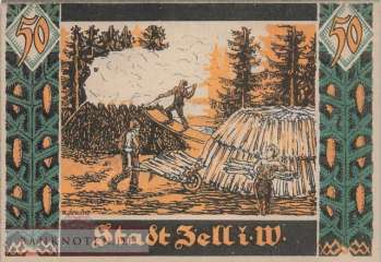 Zell - 50  Pfennig (#SS1467_1-2_UNC)