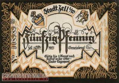 Zell - 50  Pfennig (#SS1467_1-5_UNC)