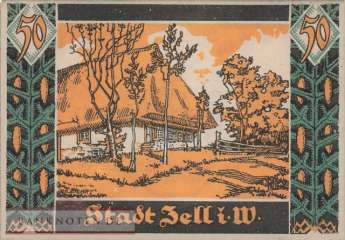 Zell - 50  Pfennig (#SS1467_1-6_UNC)